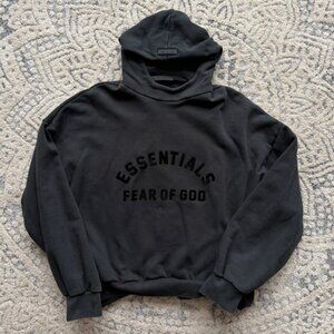 Women's Essentials Fear of God Black Sweatshirt - Large